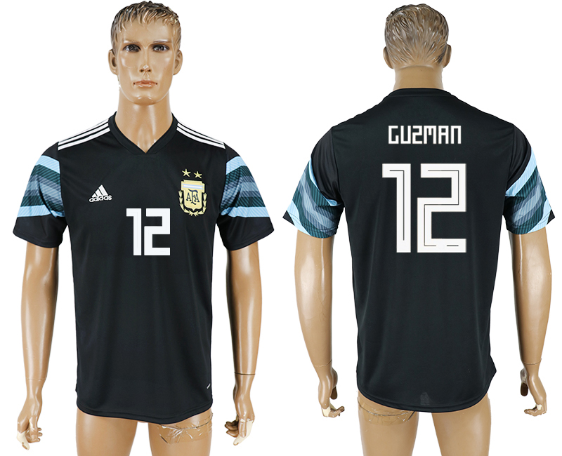 2018 FIFA WORLD CUP ARGENTINA #12 GUZMAN maillot de foot